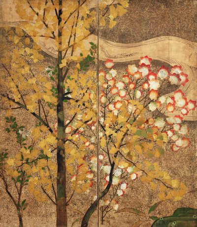 Árbol de otoño de Japanese School